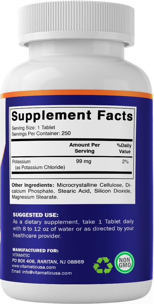 Hydration and electrolyte concept with potassium supplement