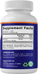 Hydration and electrolyte concept with potassium supplement