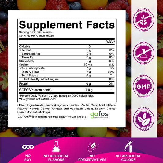 Assorted Vitamatic gummies showcasing blackberry, peach, and strawberry flavors