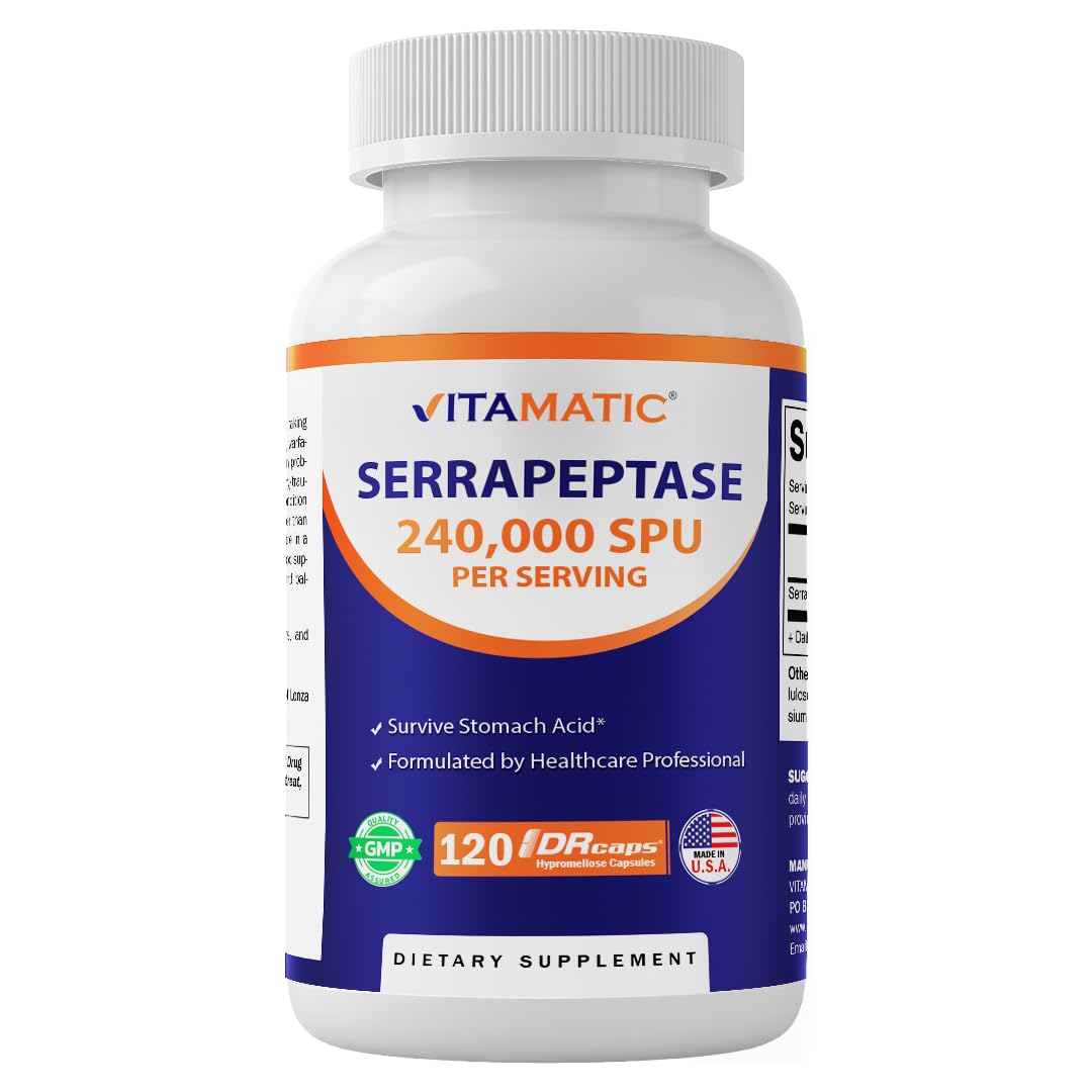 Vitamatic Serrapeptase main product image