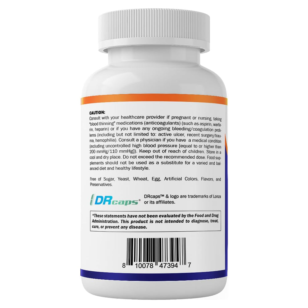 Pack of two Vitamatic Serrapeptase bottles (240 capsules)