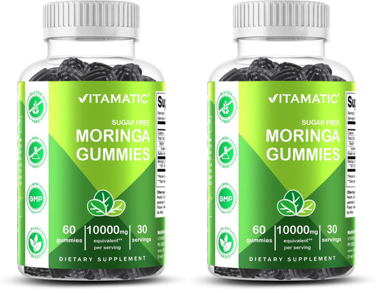 Vitamatic Sugar Free Moringa Gummies Pack 2 – Main image