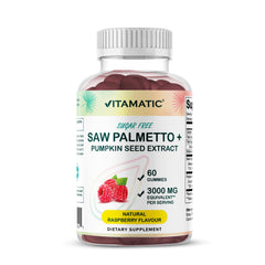 Vitamatic Sugar-Free Saw Palmetto with Pumpkin Seed bottle front