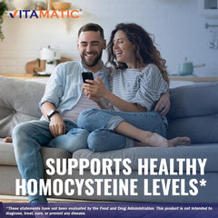 Vitamatic TMG 1000mg label showing Non-GMO and Gluten Free
