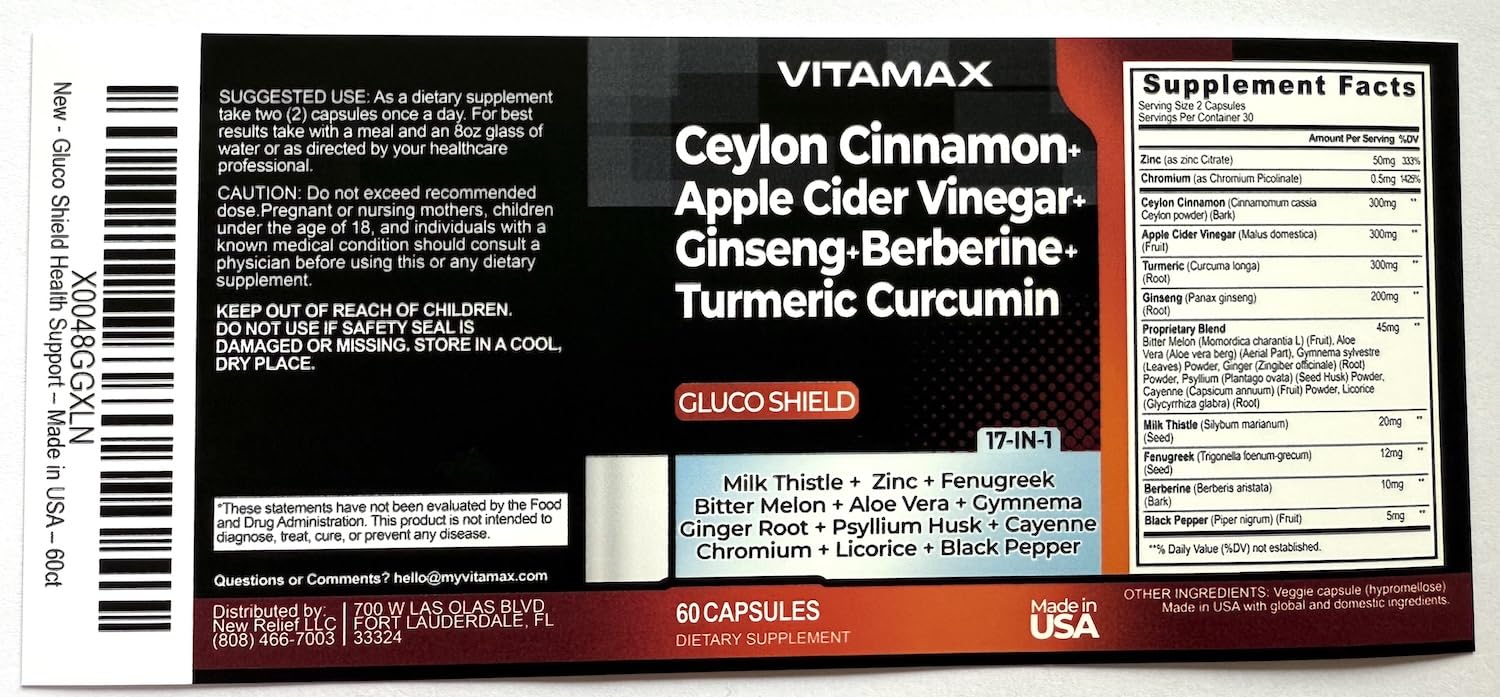 Vitamax manufacturing quality seal close-up to show made-in-USA standards benefit