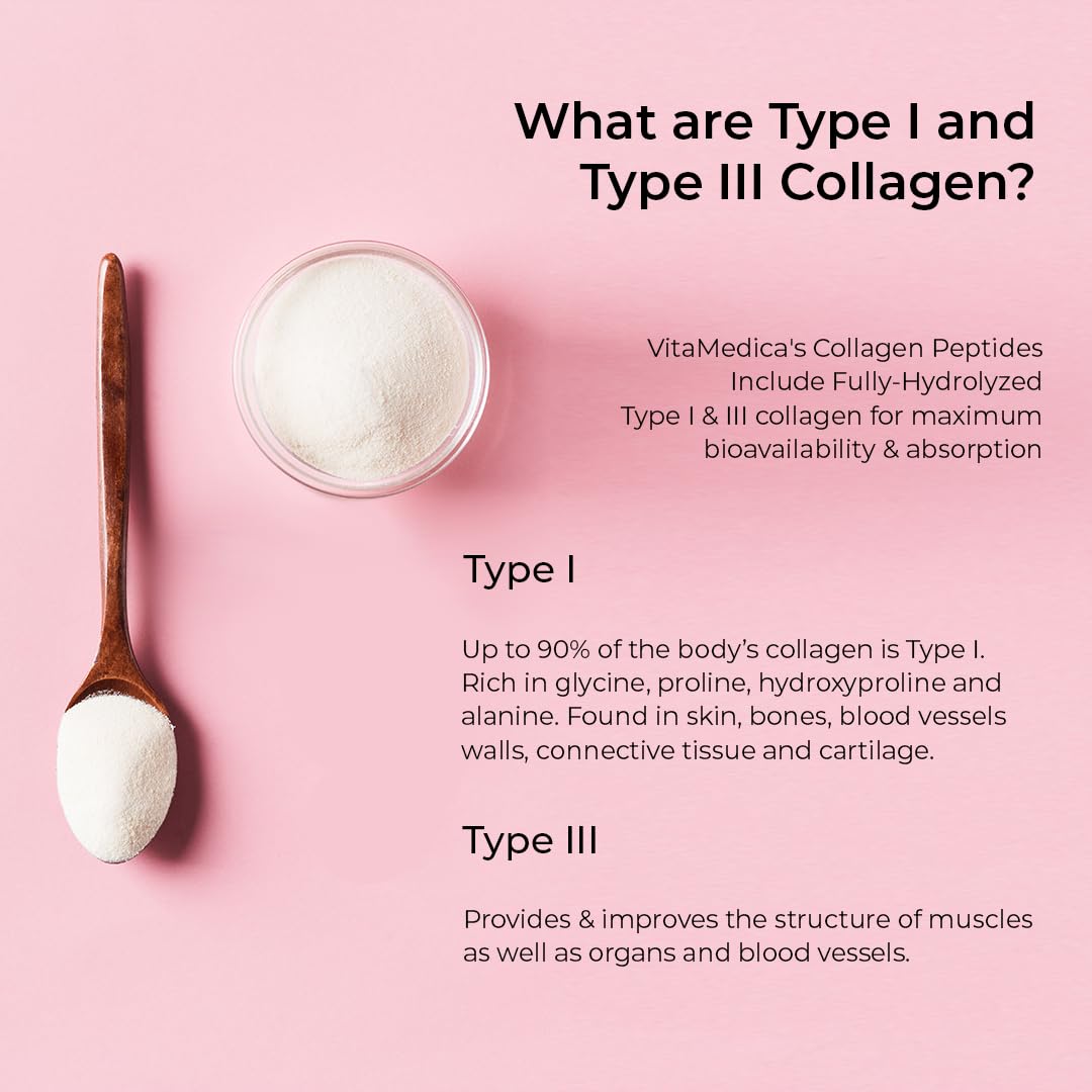 USA-made VitaMedica Collagen Peptides product shot