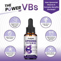 Drops of Vitamin B Complex for daily use