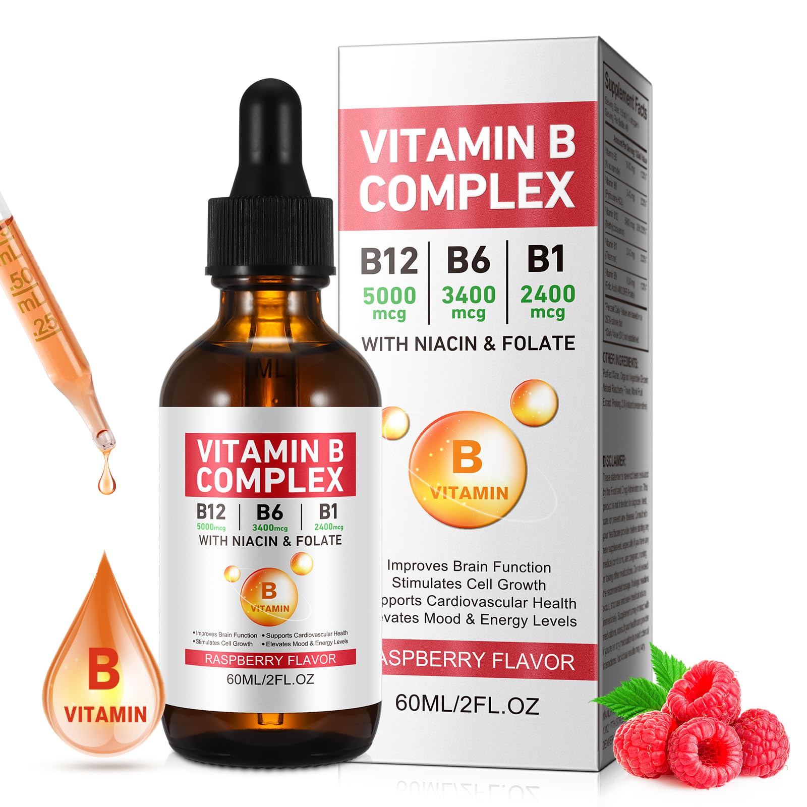 Vitamin B Complex Liquid Drops bottle