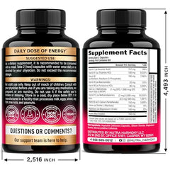 NUTRAHARMONY Vitamin B Complex bottle close-up