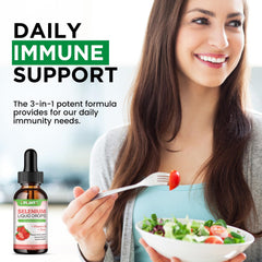 Graphic illustrating Vitamin B Complex and Zinc ingredients