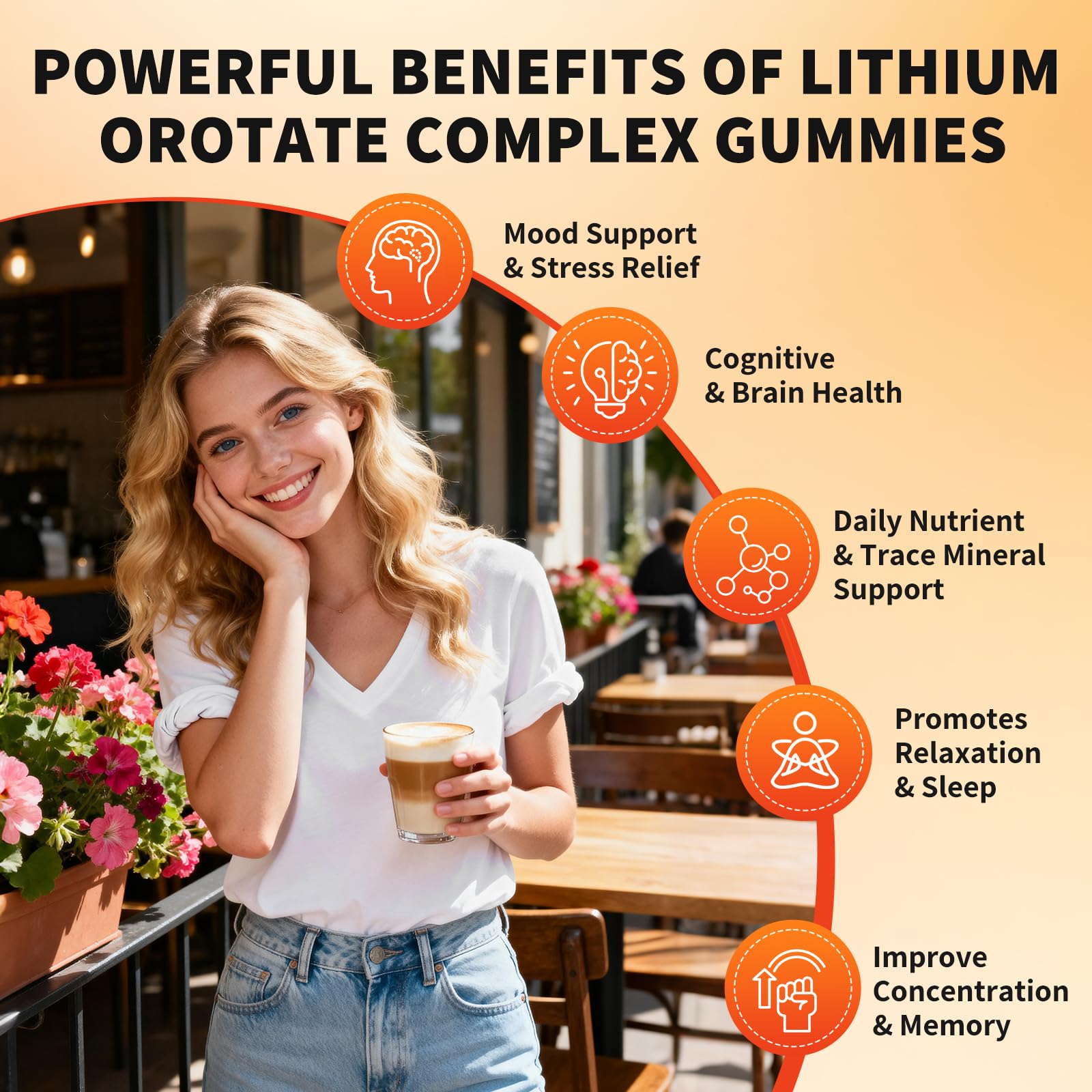 Graphic showing Vitamin B, Magnesium and Selenium blend