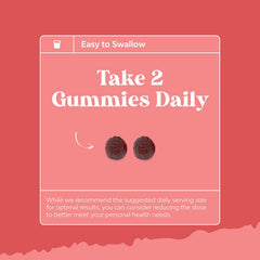 Ingredient and nutrition label of Vitamin B12 Gummies