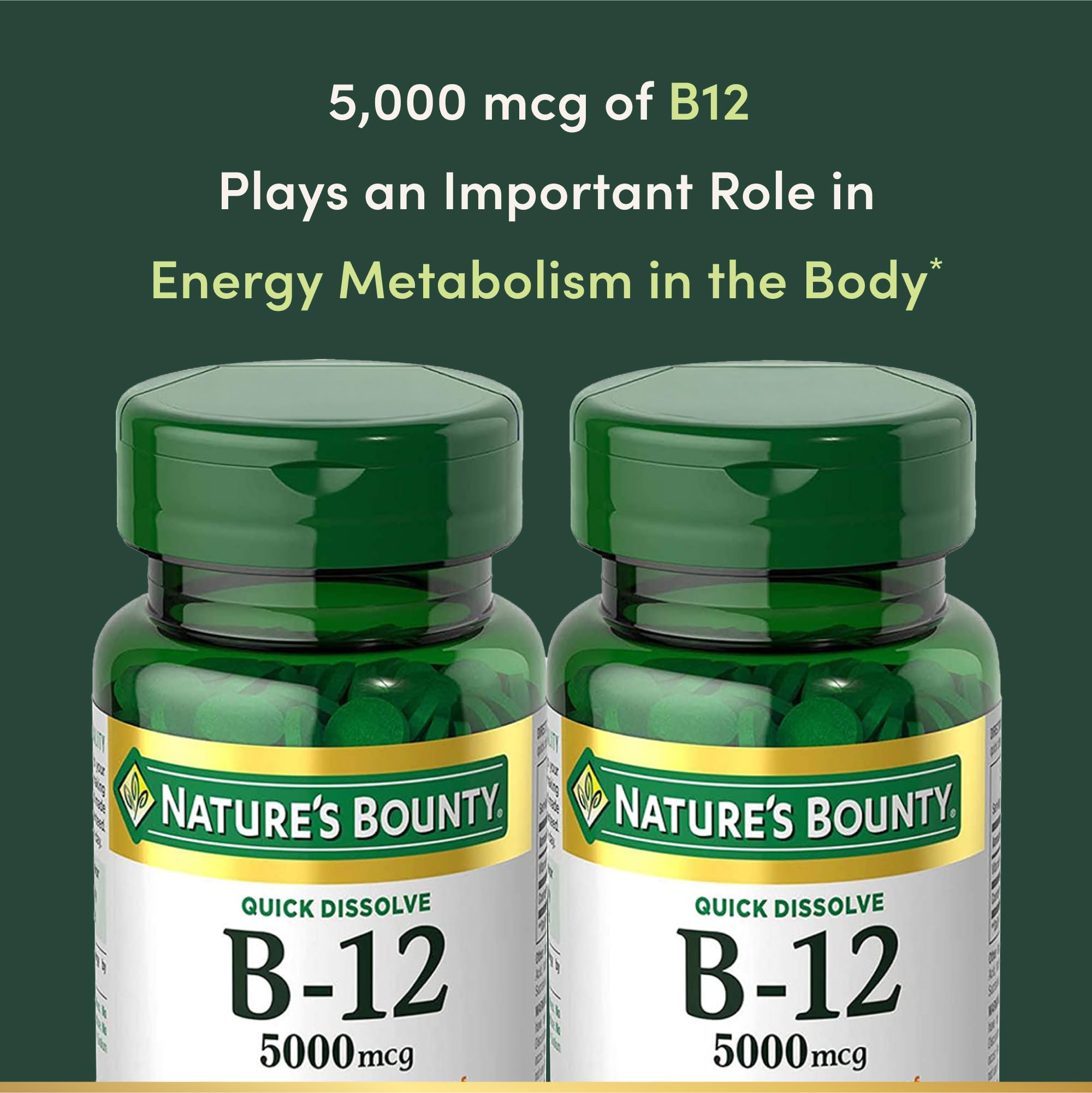 Cherry-flavored Vitamin B12 quick-dissolve tablet
