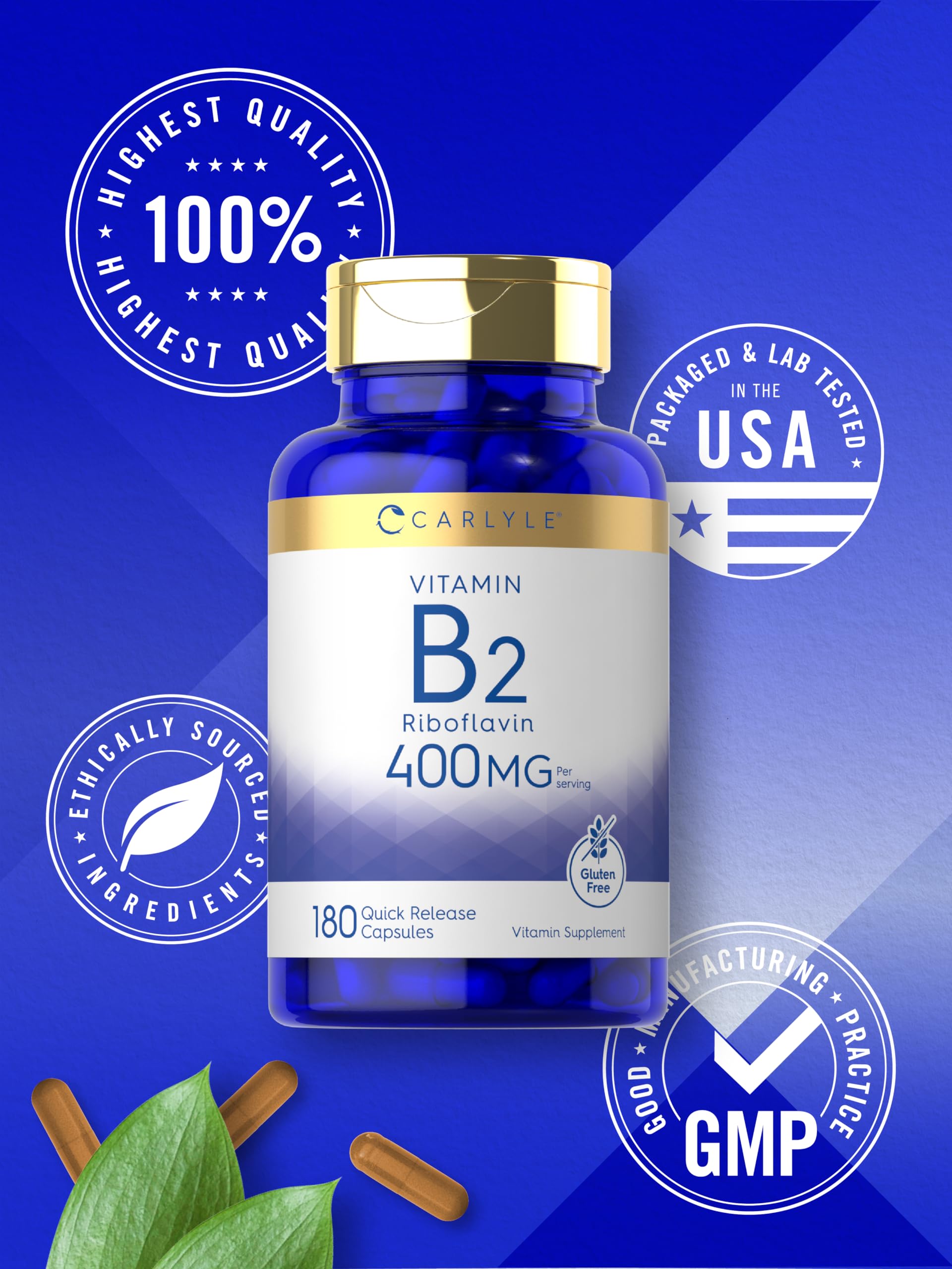 Vitamin B-2 Riboflavin ingredients panel