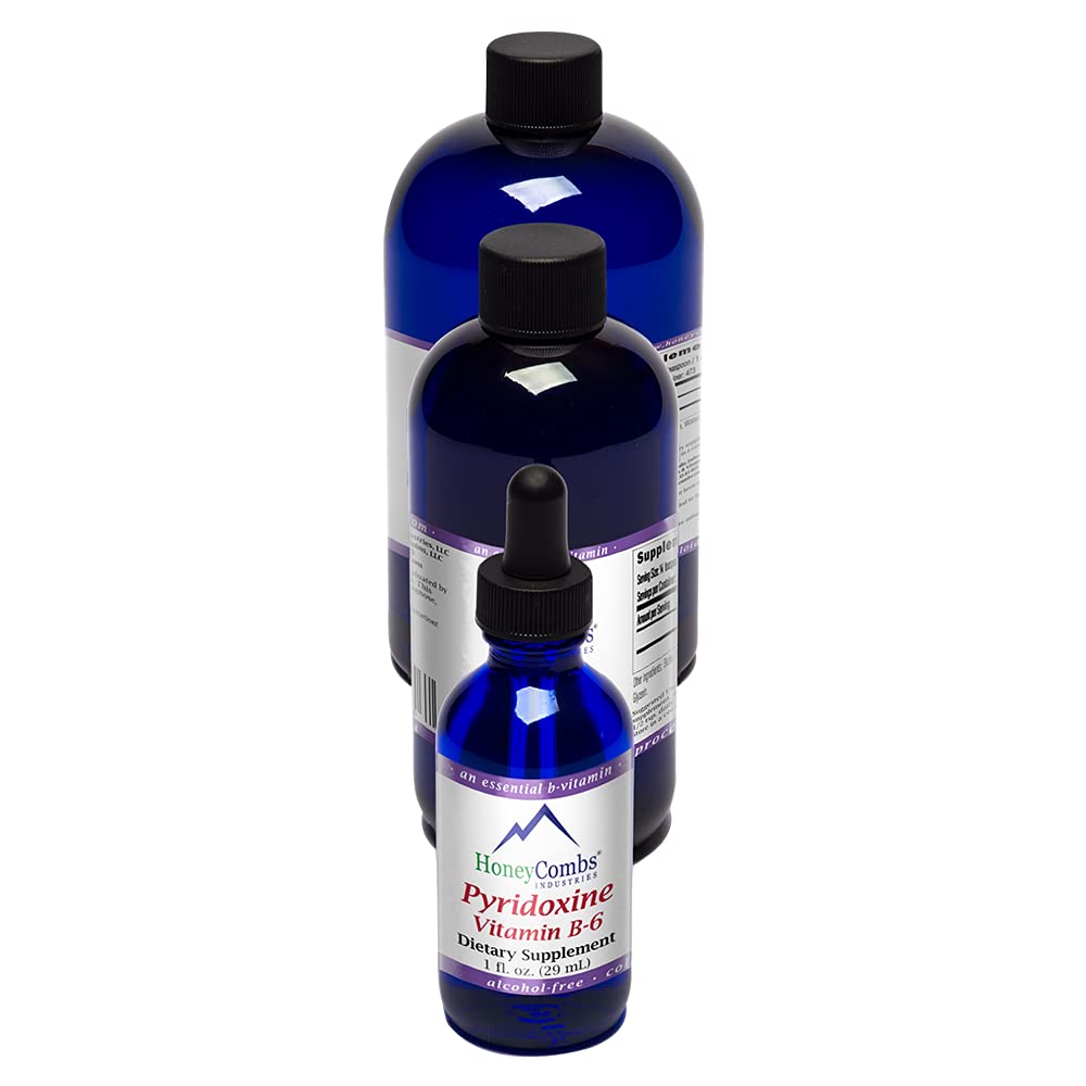 Vitamin B6 Drops (Pyridoxine) bottle – 16 oz