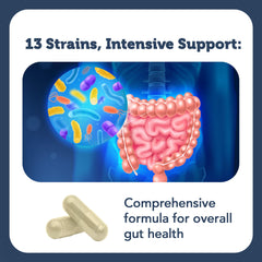 Unisex probiotic packaging suitable for women and men
