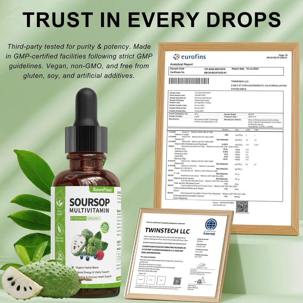 Vitamin C 22% DV drops bottle