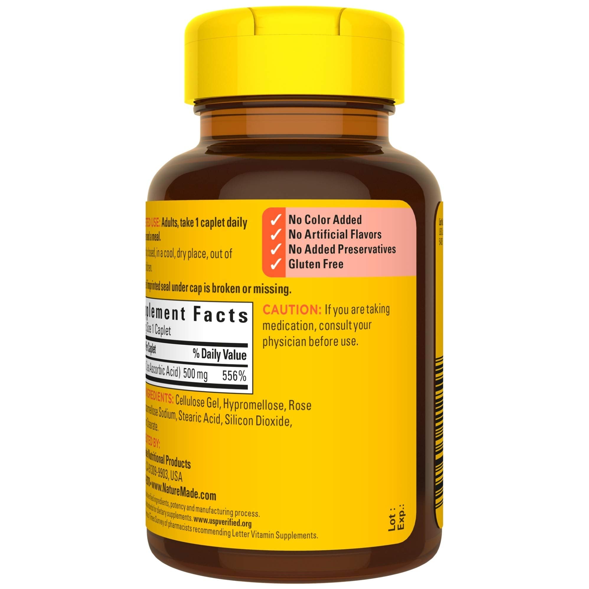 Bottle in box for retail display