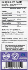 Vitamin C ingredient in the product