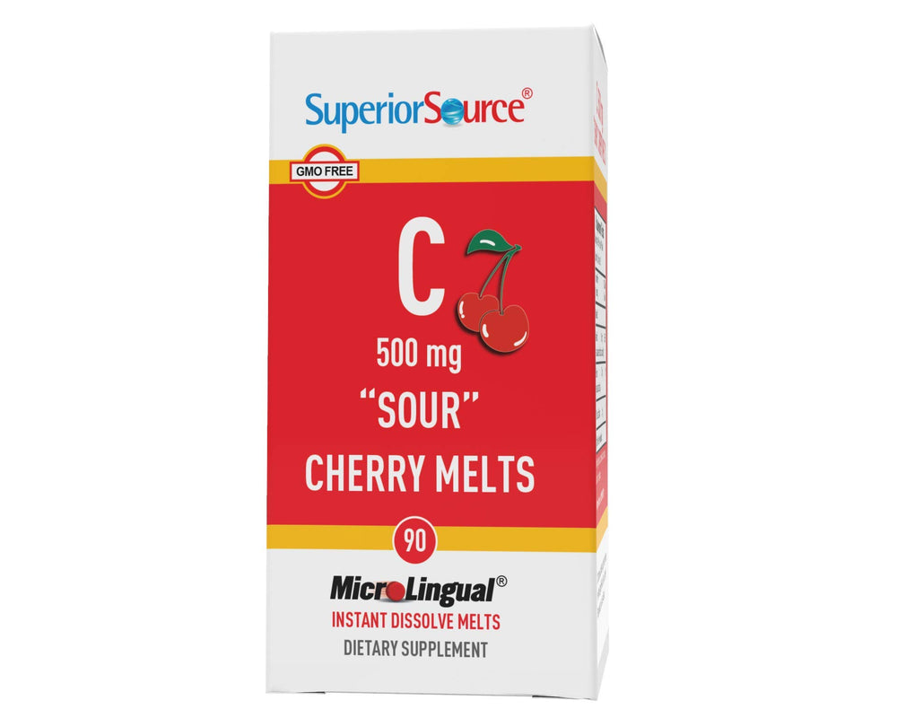 Sublingual dissolving Vitamin C 500 mg tablet