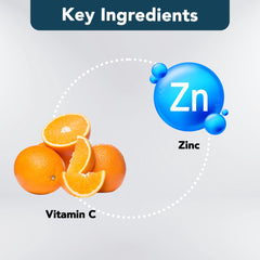 Vitamin C and Zinc enhanced probiotic formula