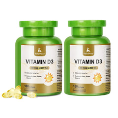 JulyDeer Vitamin D3 2000 IU bottle front label