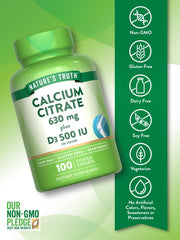 Vitamin D3 500 IU per serving