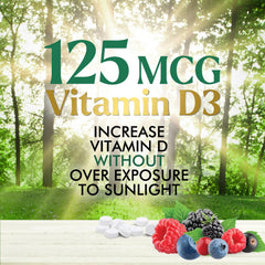 Chewable Vitamin D3 supporting bones and muscles