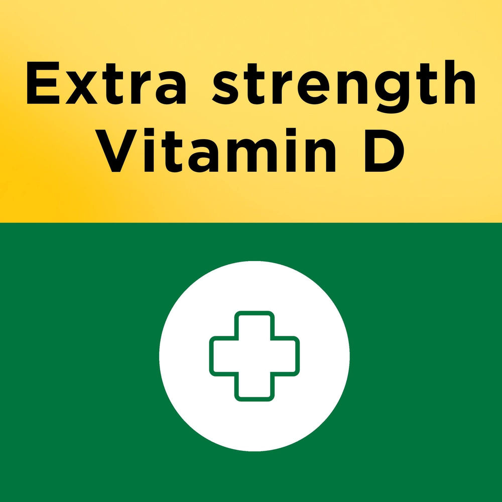 Close-up of Vitamin D3 5000 IU softgel capsule (125 mcg)