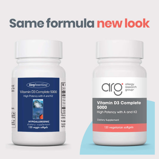 Balanced D3 with vitamin A and vitamin K2 (menaquinone-7) illustration