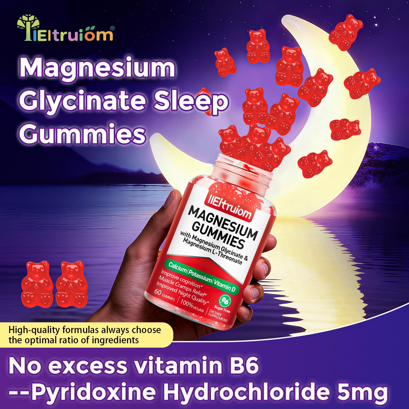Arrangement of Vitamin D3 and CoQ10 ingredients