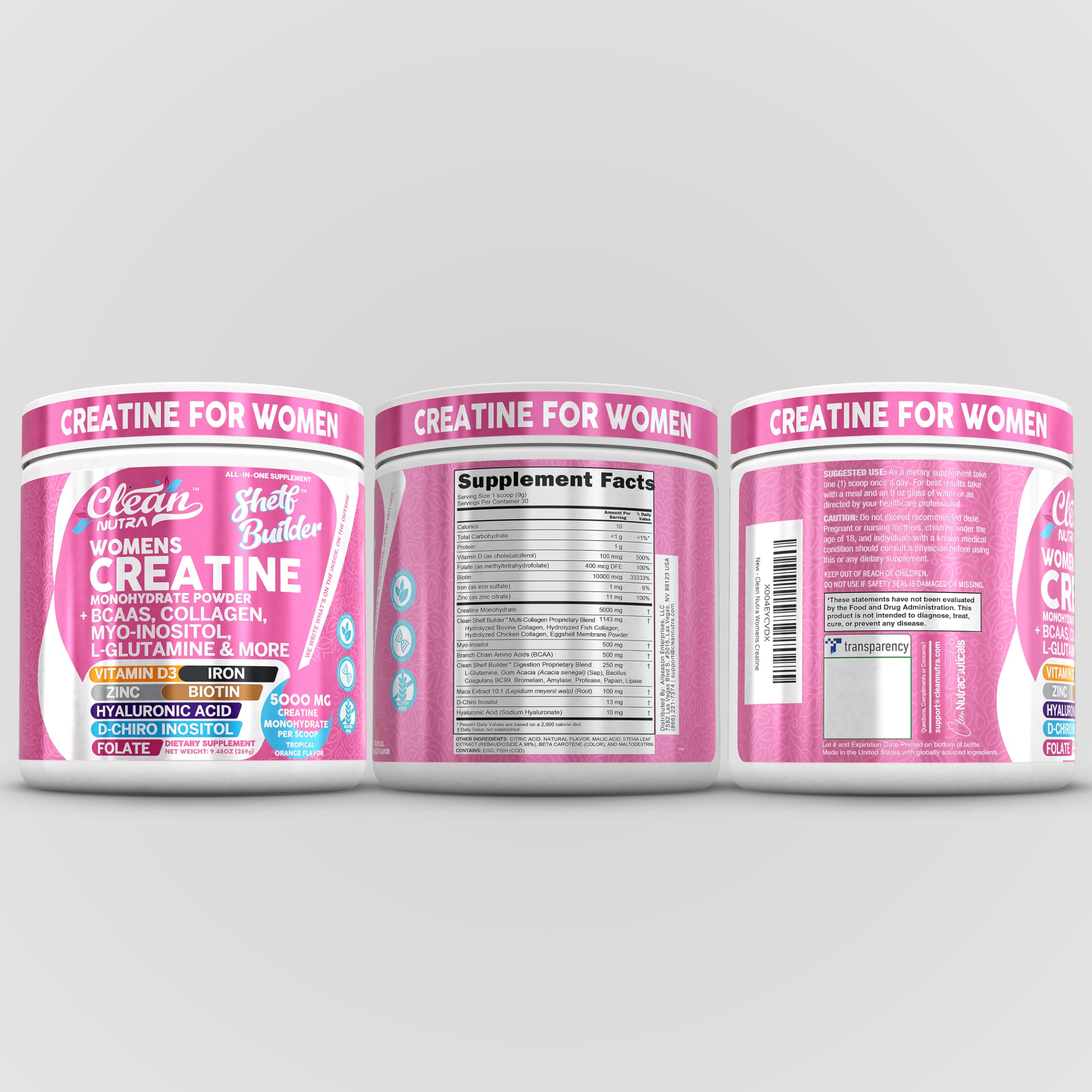 Vitamin D3, iron and zinc supplements for women