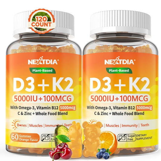 Vitamin D3 K2 Gummies bottle — hero image