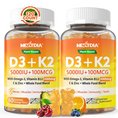 Vitamin D3 K2 Gummies bottle — hero image