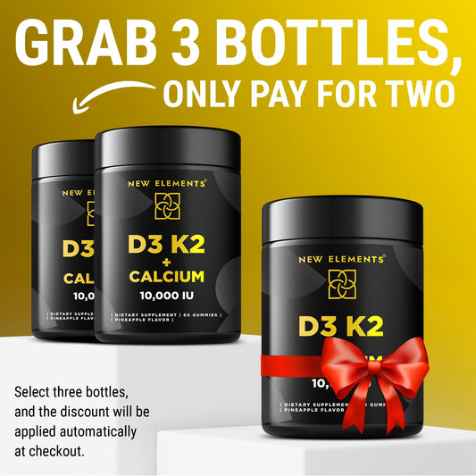 Supplement facts panel showing per-pack information