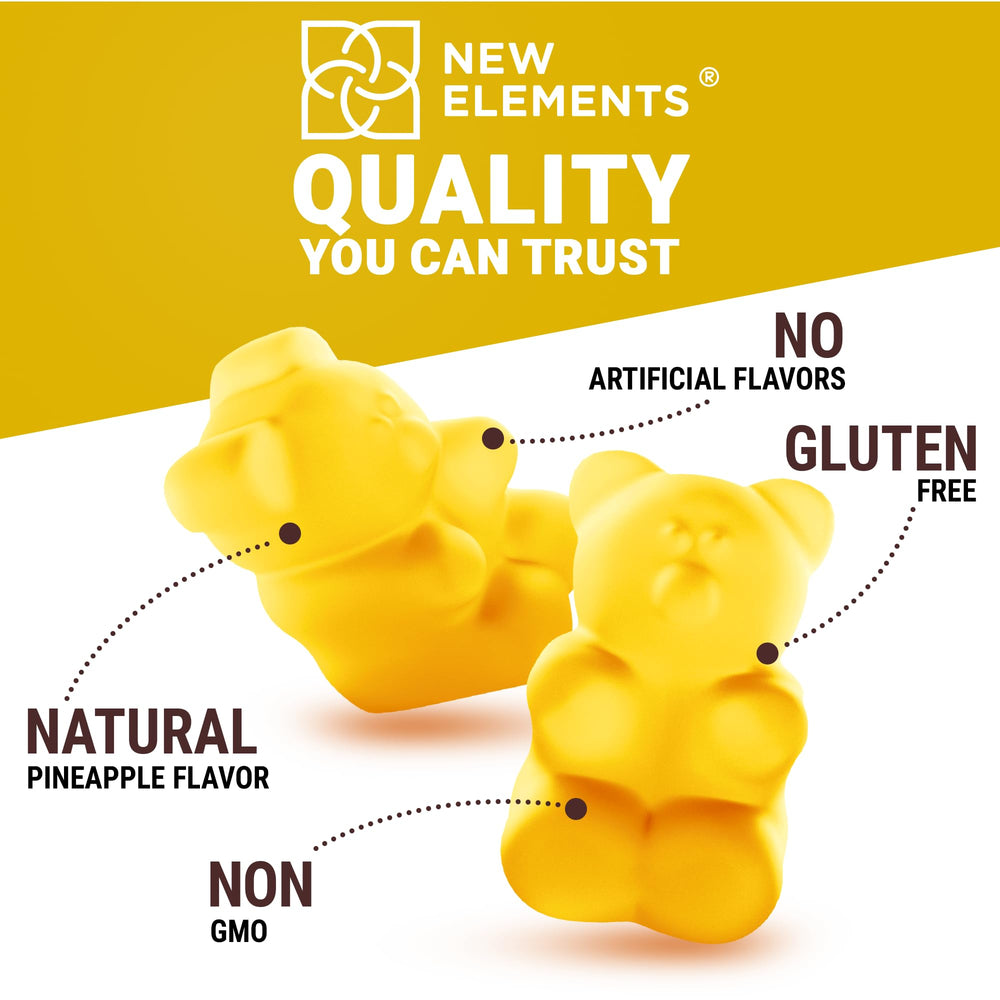 Pack of 2 Vitamin D3 K2 Gummies with calcium on packaging