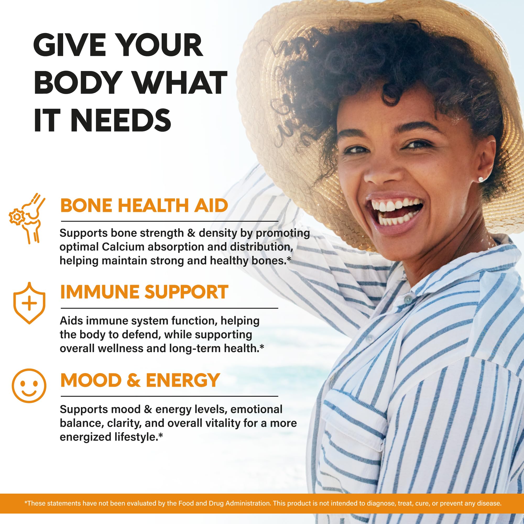 Ingredients including magnesium, zinc, vitamin C and vitamin B12