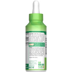 Nutrition facts panel for Vitamin D3 Liquid
