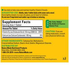 Close-up of Vitamin D3 tablets