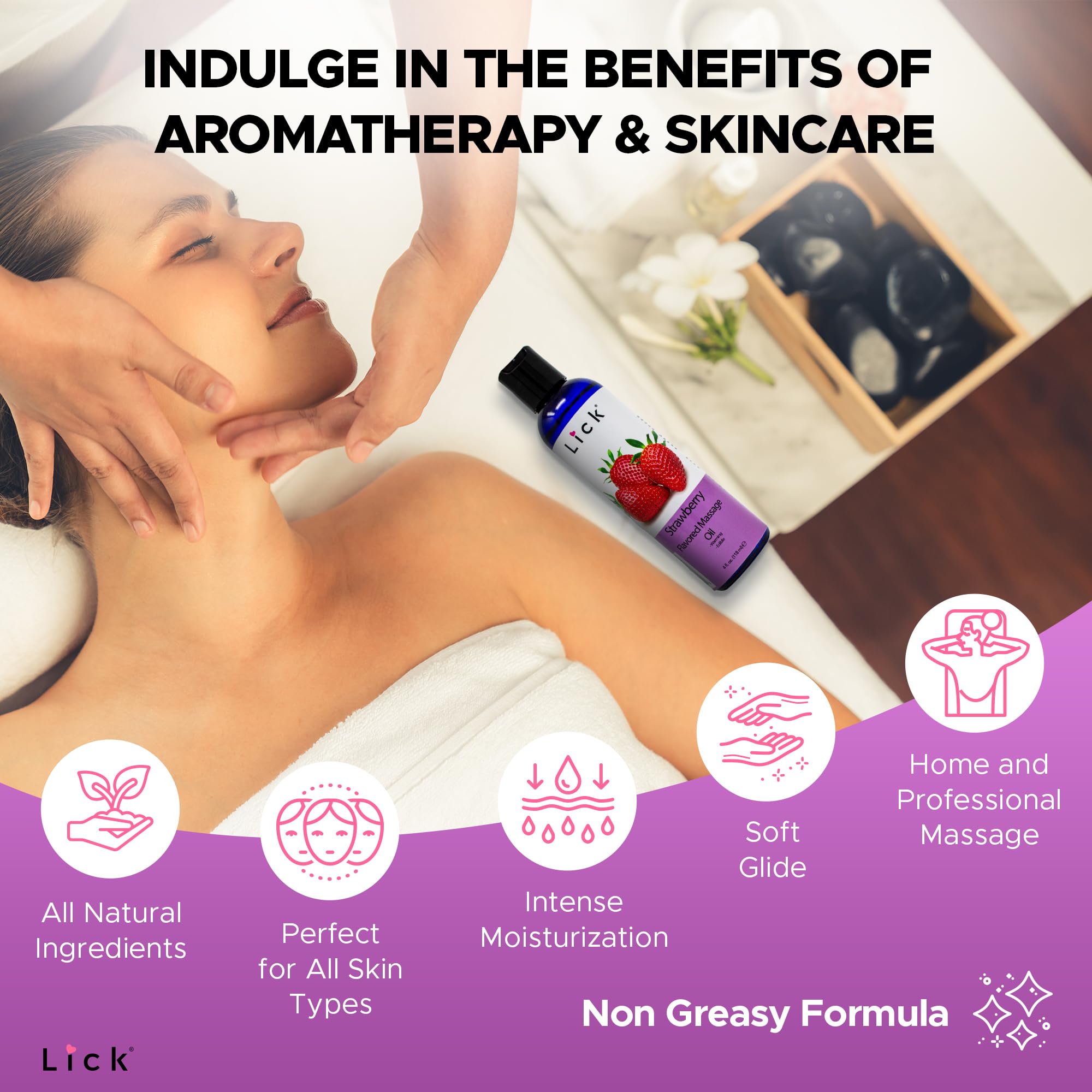 Vitamin E enriched massage oil for skin nourishment