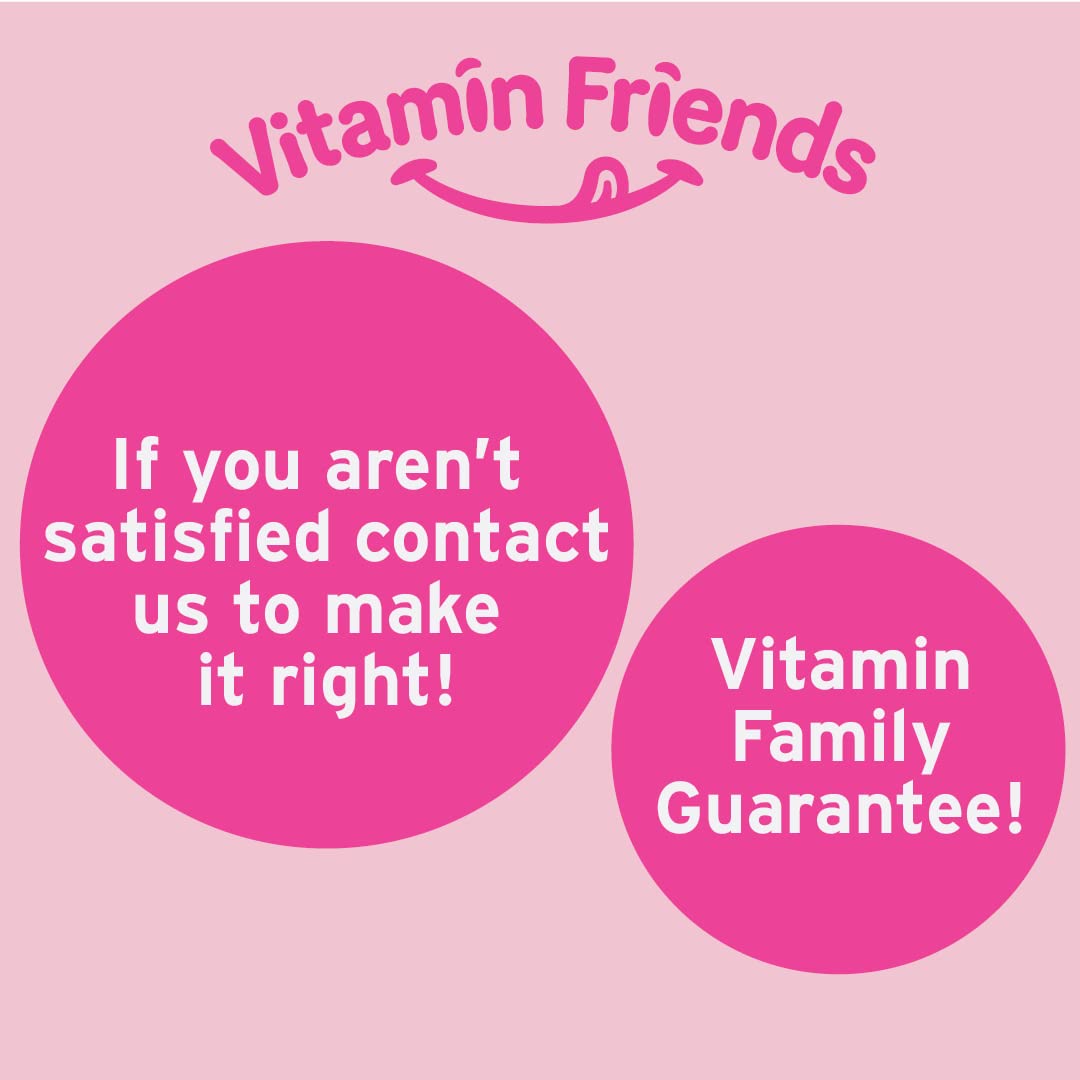 60-day supply of Vitamin Friends vegan iron gummies