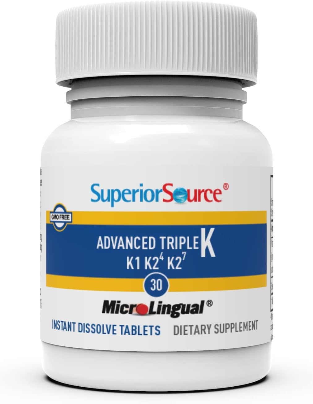 Vitamin K1 and two forms of Vitamin K2 MK-4 and MK-7