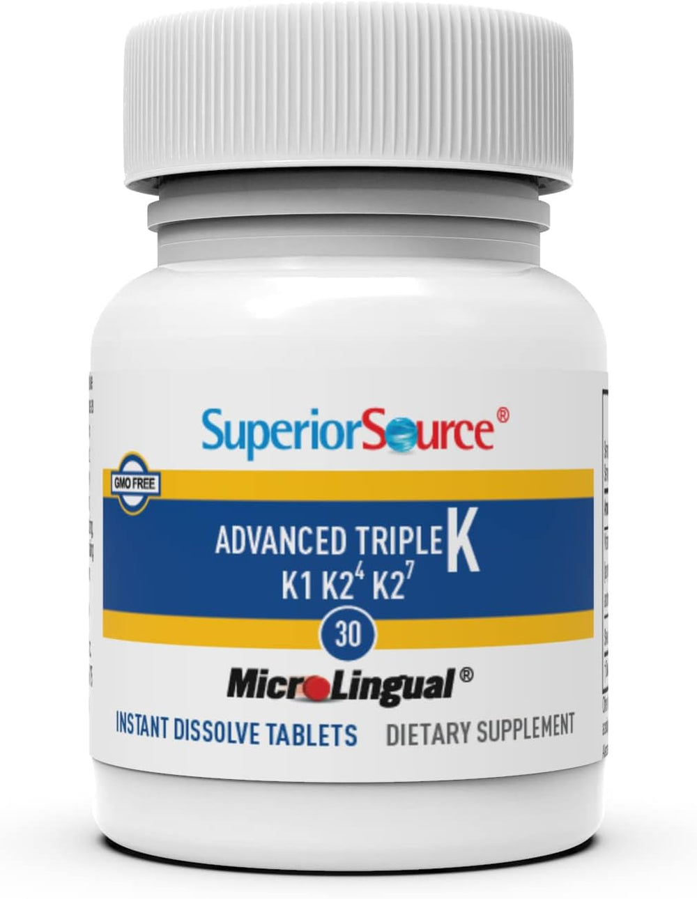 Vitamin K1 and two forms of Vitamin K2 MK-4 and MK-7
