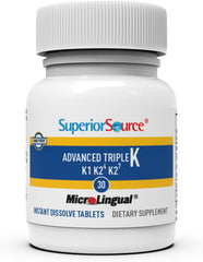 Vitamin K1 and two forms of Vitamin K2 MK-4 and MK-7