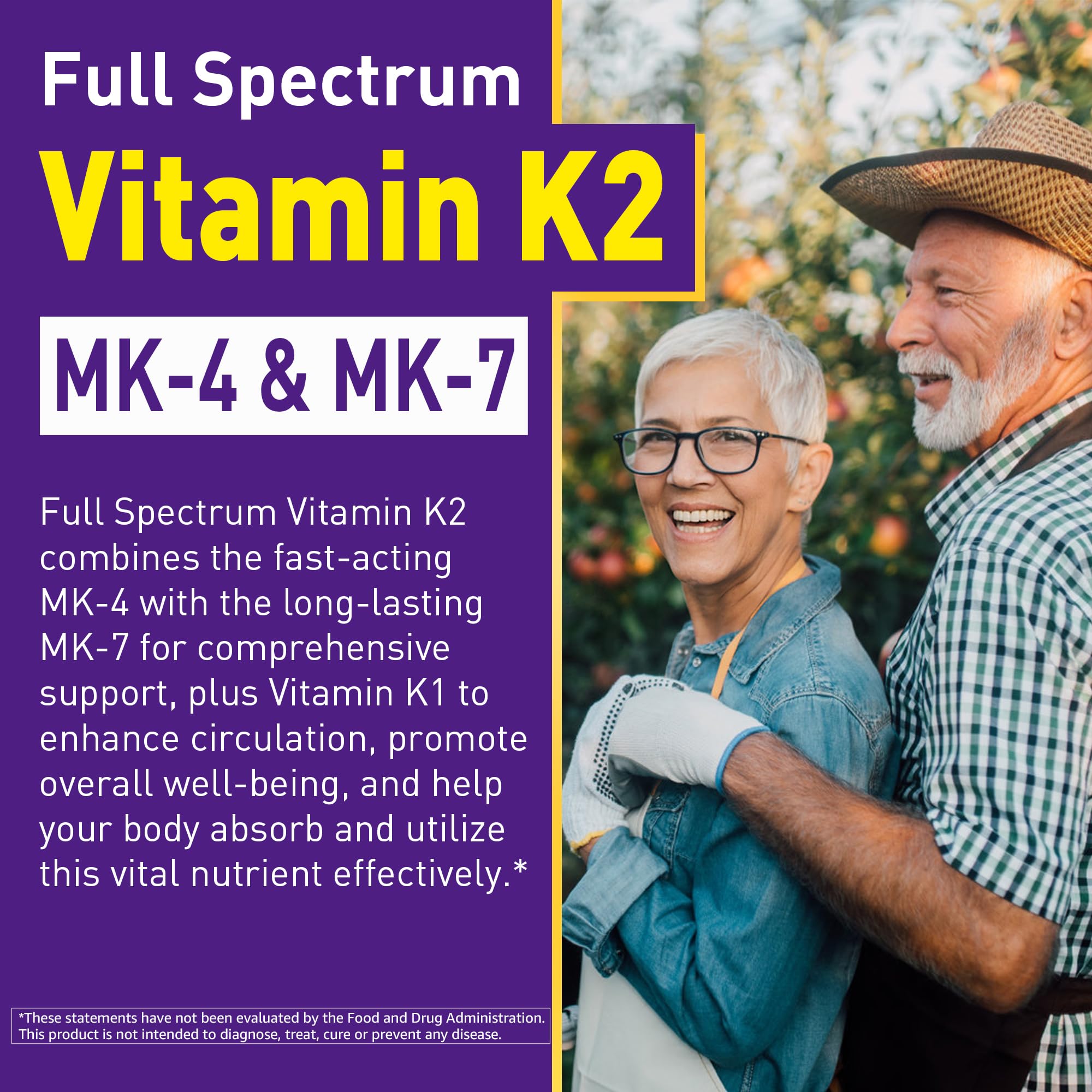 Close-up of Vitamin K2 MK-7 and MK-4 gummies