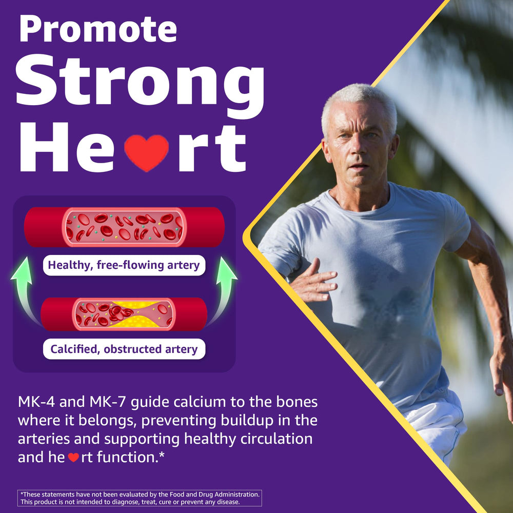 Full-spectrum Vitamin K2 with K1 packaging