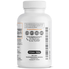 Side view of the Vitamin K Triple Play bottle with dosage information