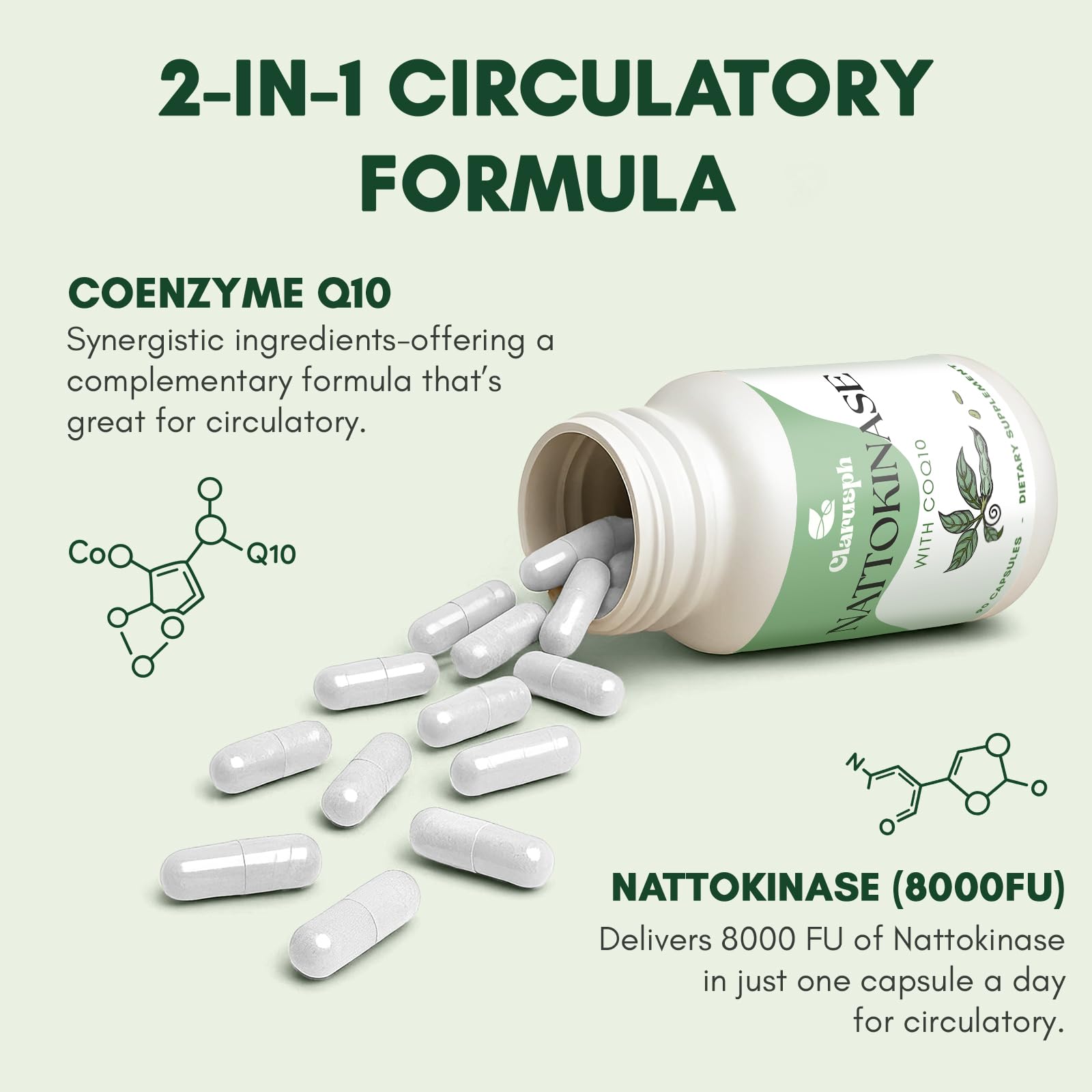 Vitamin K2-free diagram illustrating absence of K2