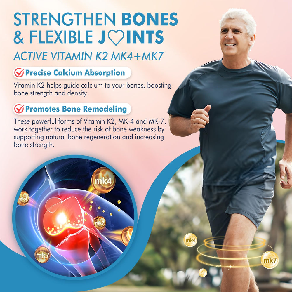 Sugar-free, non-GMO, gluten-free Vitamin K2 gummies