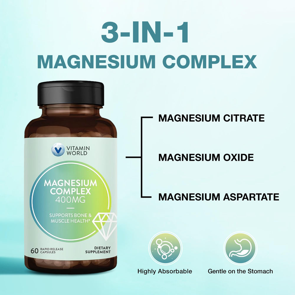 Magnesium Complex supports bone health